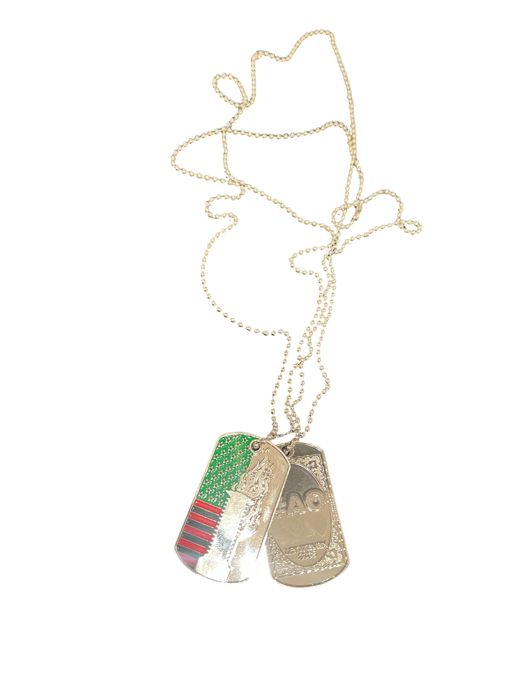 Let it Burn Dog Tags.
